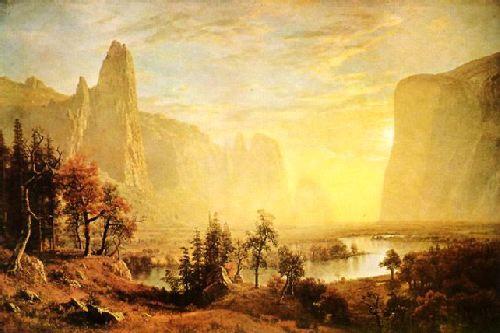 Albert Bierstadt The Yosemite Valley Germany oil painting art